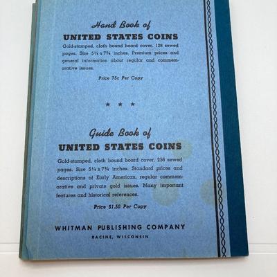 LOT 246: United States Coin Type Collection Books No. 9026A and No. 9026B with Antique / Vintage Coins