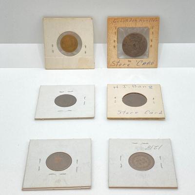 LOT 247: Unique Collection of Civil War Coins / Tokens and More