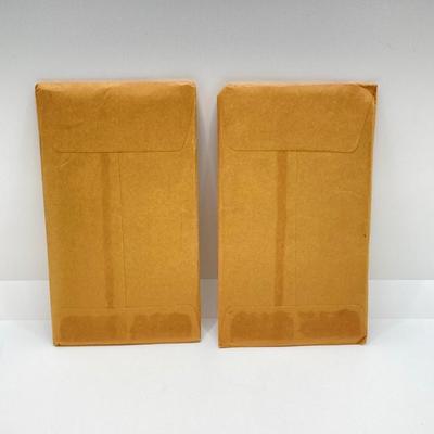 LOT 248: Two 1956 U.S. Philadelphia Mint Coin Proof Sets in Sealed Original Envelopes