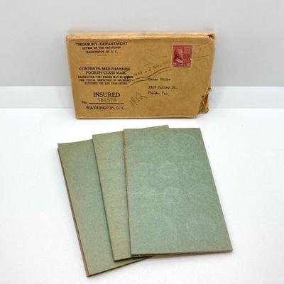 LOT 249: Three U.S. Mint Coin Sets in Original Envelopes - 1951, 1952 and 1953