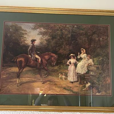 Gold Framed