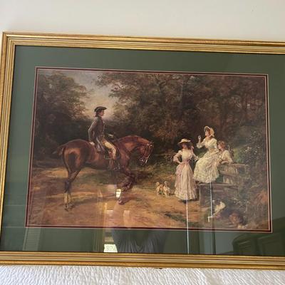 Gold Framed