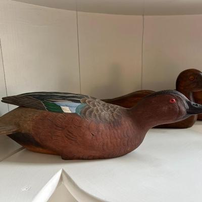 Carved Waterfowl