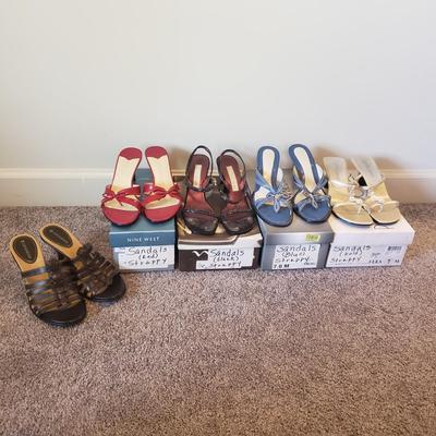 Dress Shoes (Size 7) Naturalizer, Nina, 9 West (GB1-KD)