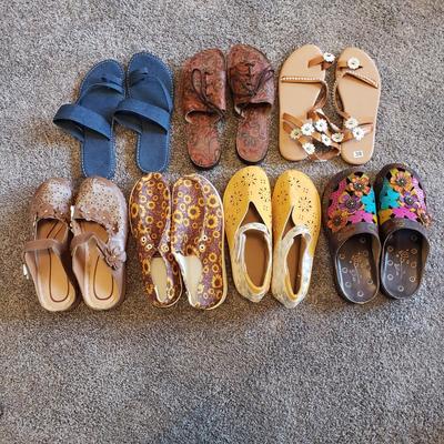 Summer Sandles (Size 7)-Clarks, Lindsay Phillips, Tonga and More (GB1-KD)