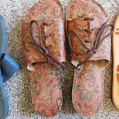 Summer Sandles (Size 7)-Clarks, Lindsay Phillips, Tonga and More (GB1-KD)