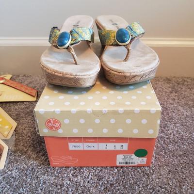 Summer Sandles (Size 7)-Clarks, Lindsay Phillips, Tonga and More (GB1-KD)