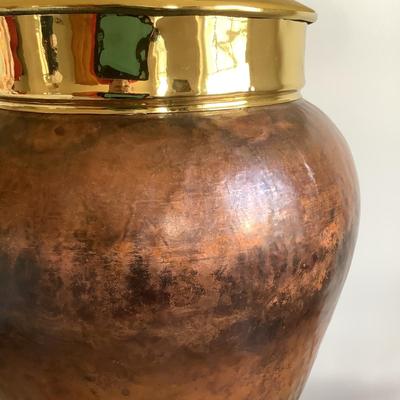 UBR768 Brass & Copper Lamp