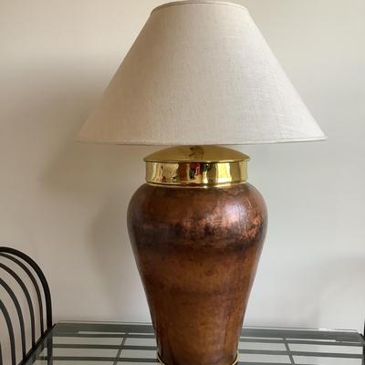 UBR768 Brass & Copper Lamp