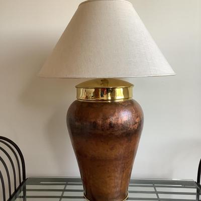 UBR768 Brass & Copper Lamp