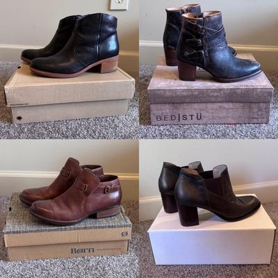 Ferri, Roper, Vionic, and Other Women’s Heeled Boots - Sizes 7-7.5 (GB1-DZ)