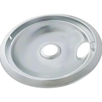 6-Pack GE 8" New Style Drip Bowls in Chrome Part# 229680