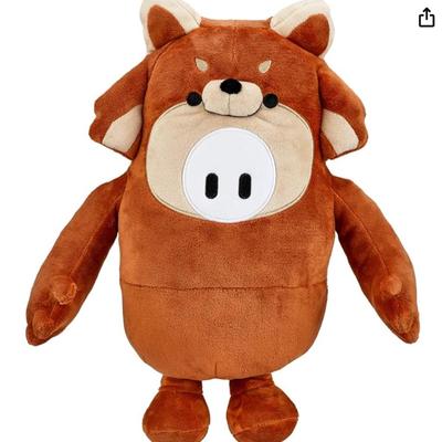 Fall Guys: Ultimate Knockout Red Panda Official Collectible Character 30cm Medium Plush Soft Toy