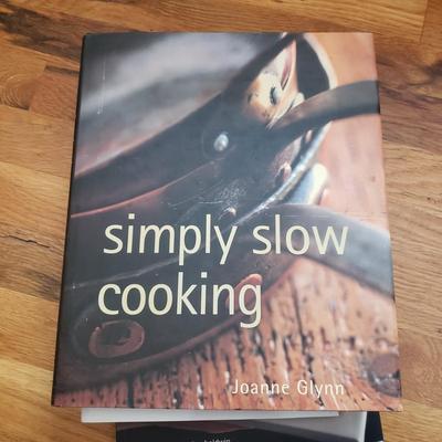Variety of Cookbooks, Grilling Planks and Himalayan Salt Block (LR-KD)
