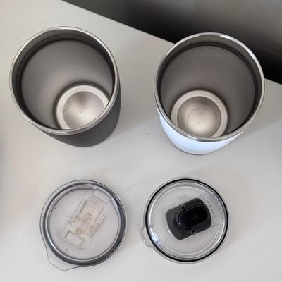 Four Branded 10 oz Yeti Tumblers (G-DZ)