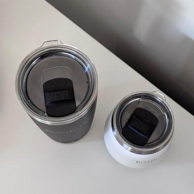Four Branded 10 oz Yeti Tumblers (G-DZ)
