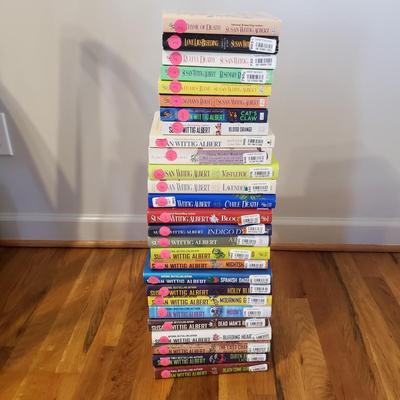 26 Books By Susan Wittig Albert (LR-KD)