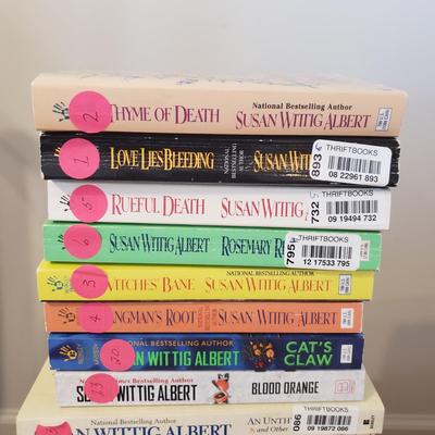 26 Books By Susan Wittig Albert (LR-KD)