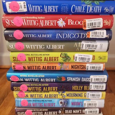 26 Books By Susan Wittig Albert (LR-KD)