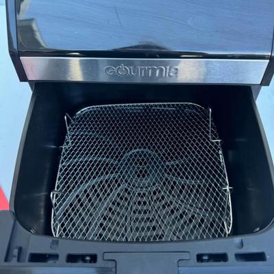 A - Gourmia 8 Quart Digital Air Fryer with Window & Light