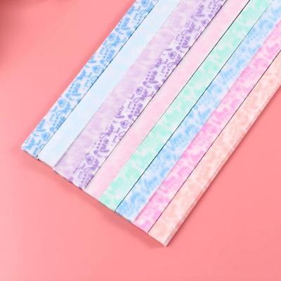 300 Pieces Origami Stars Paper, Luminous Star Paper Glow in The Dark Star Folding Paper for DIY Craft