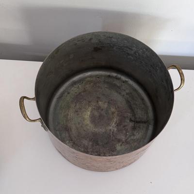 Copper Cooking Pot and Aluminum Fish Poacher (G-DZ)