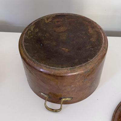Copper Cooking Pot and Aluminum Fish Poacher (G-DZ)