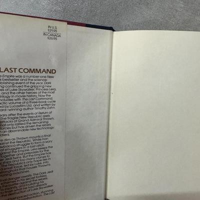 Used Star Wars Book The Last Command