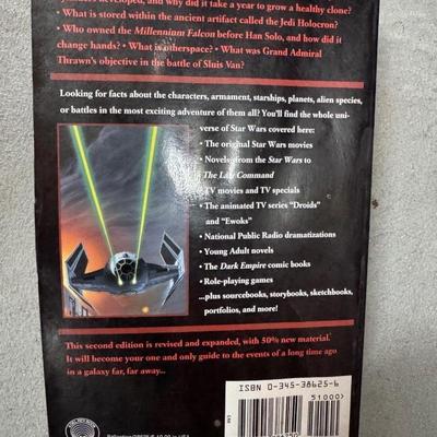 Used Star Wars Book A Guide To The Star Wars Universe