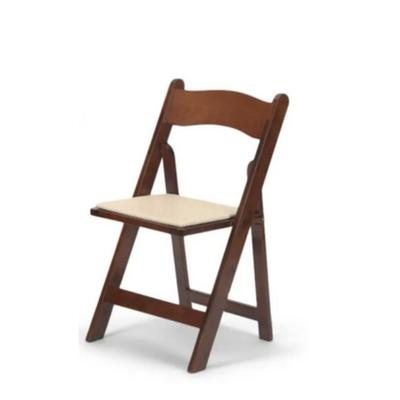 One (1) Titan Furniture Wood Folding Dining Chair Office Chair Extra Seating Dining Kitchen