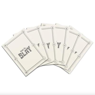 "Here to Slay": Standard Size Card Sleeves Covers
