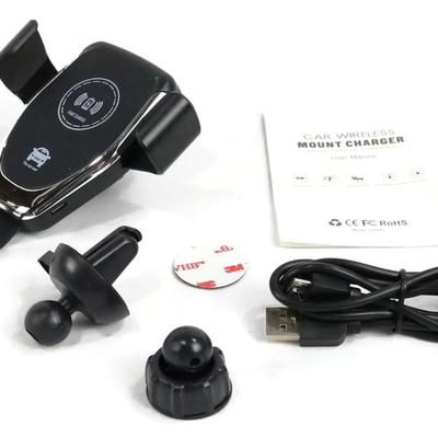Wireless Smart Phone Car Mount Charger for Apple iPhone 8, 8+, 8 Plus, X, XS, XR