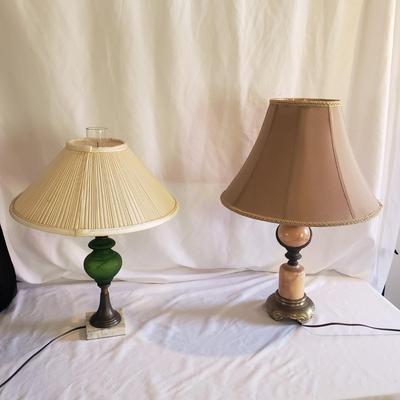 Two Ornate Lamps (DR-KD)