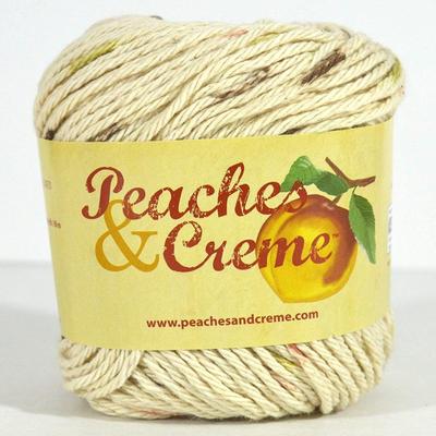 3-Pack Spinrite Peaches & Creme (Cream) Cotton Yarn Oasis 2 oz