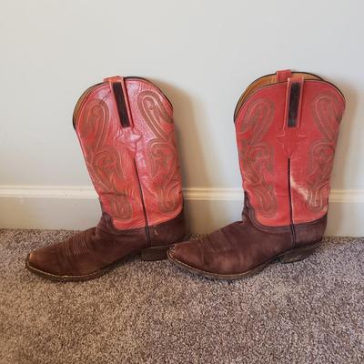 Lucchese Cowboy Boots (W-9.5) and More (GB1-KD)