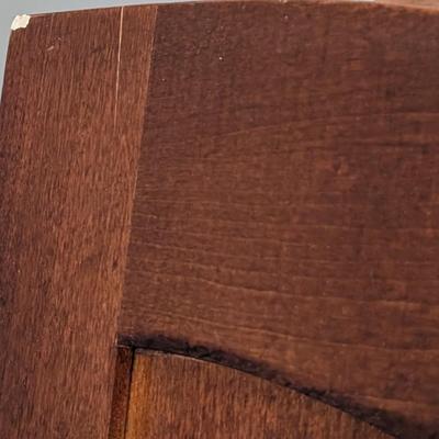 LOT 2Y: Vintage 4 Panel Cherry Wood Room Divider