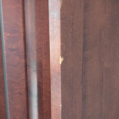 LOT 2Y: Vintage 4 Panel Cherry Wood Room Divider