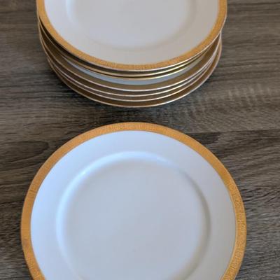 LOT 10D: Vintage Royal Bavaria 18 Carat Plated China