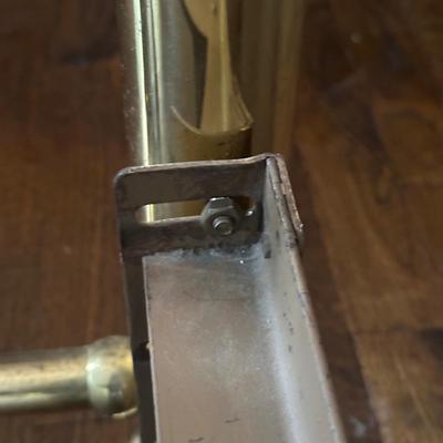LOT 23Z: Vintage Victorian Brass Bed Frame