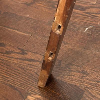 LOT 35M: Antique Moorish Carved Hardwood & Mother Of Pearl inlaid Easel Circa 1920’s