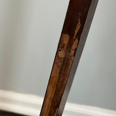 LOT 35M: Antique Moorish Carved Hardwood & Mother Of Pearl inlaid Easel Circa 1920’s
