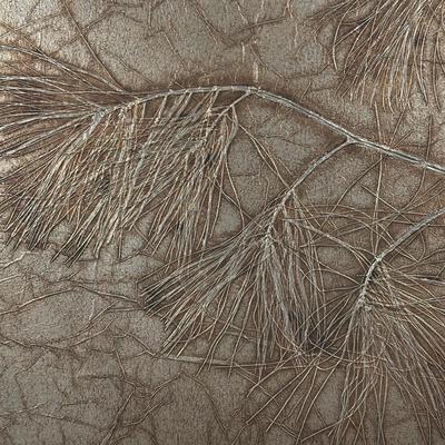 LOT 38X: Signed & Numbered 5/50 Pine Needle Relief Print