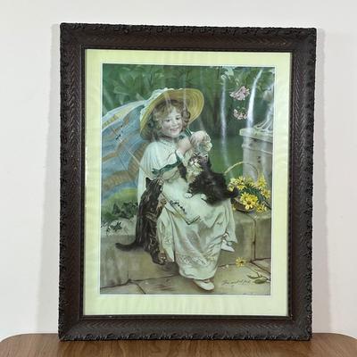LOT 40X: Two Framed Prints by Émile Vernon & Arthur John Elsley