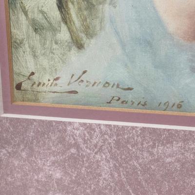 LOT 40X: Two Framed Prints by Émile Vernon & Arthur John Elsley