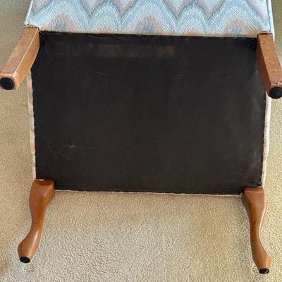 LOT 61L: Beautiful Pair Of Antique Wingback Chairs