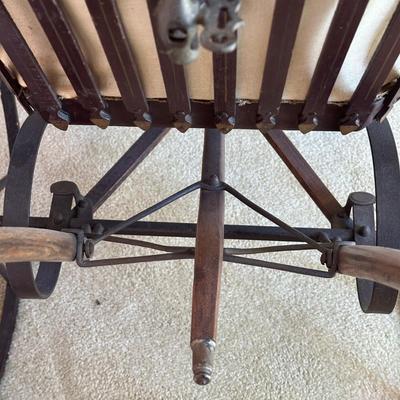 LOT 66L: Antique 19th Century Baby Carriage