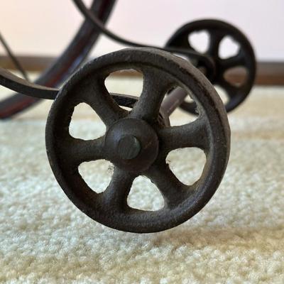 LOT 67L: Vintage Wicker Doll Carriage w/ Delton Doll, Seymour Mann Doll & More