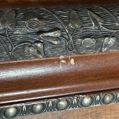 LOT 80A: Pair of Ornate Antique Victorian Layered Wood Frames