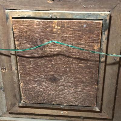 LOT 80A: Pair of Ornate Antique Victorian Layered Wood Frames