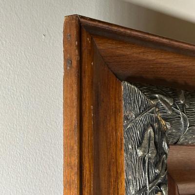 LOT 80A: Pair of Ornate Antique Victorian Layered Wood Frames